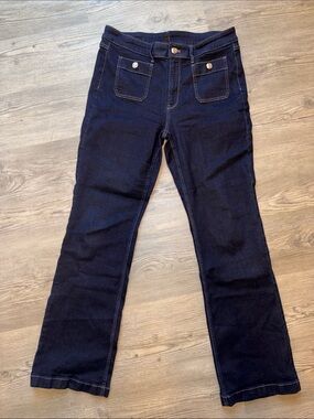 White House Black Market Dark Blue Stretch Jeans